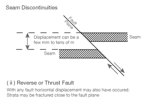 Seam Discontinuities: Reverse Fault